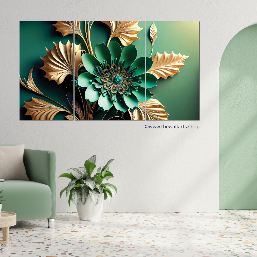 3 Panels Wall Art (TWA007)