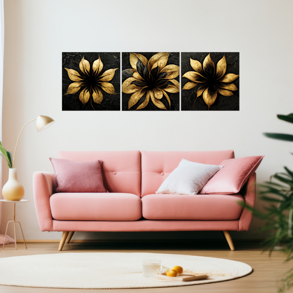 3 Panels Wall Art (TWA0024)