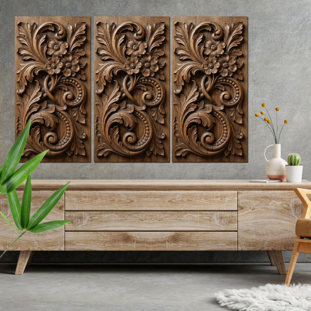 3 Panels Wall Art (TWA0033)