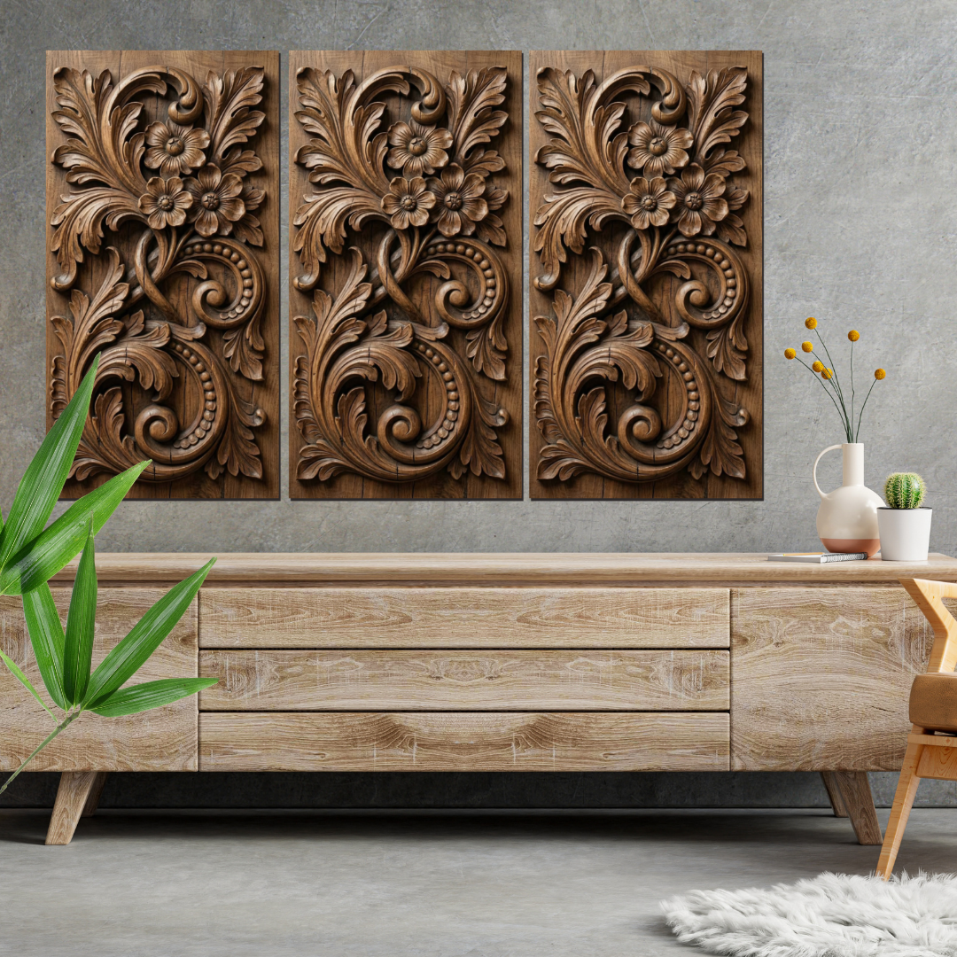 3 Panels Wall Art (TWA0033)