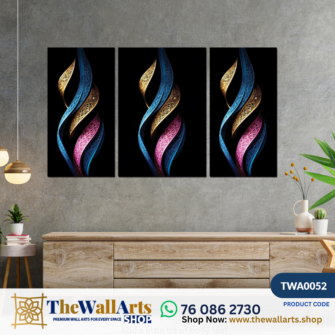 3 Panels Wall Art (TWA0052)