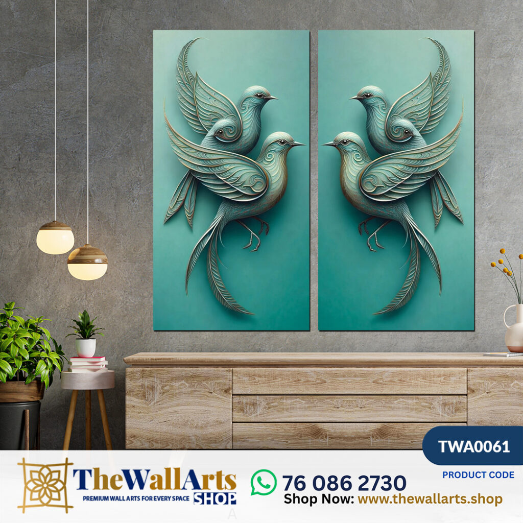 2 Panels Wall Art (TWA0061)