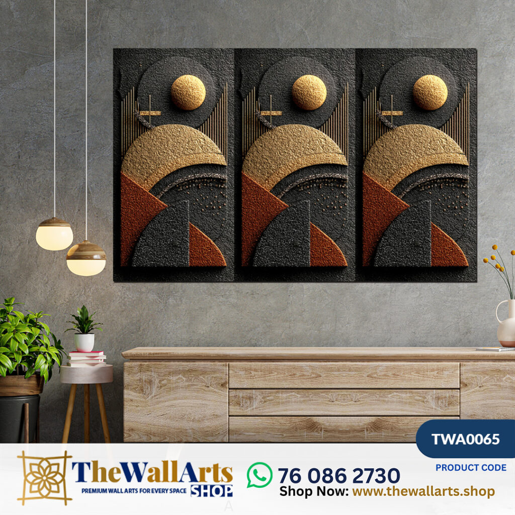 3 Panels Wall Art (TWA0065)