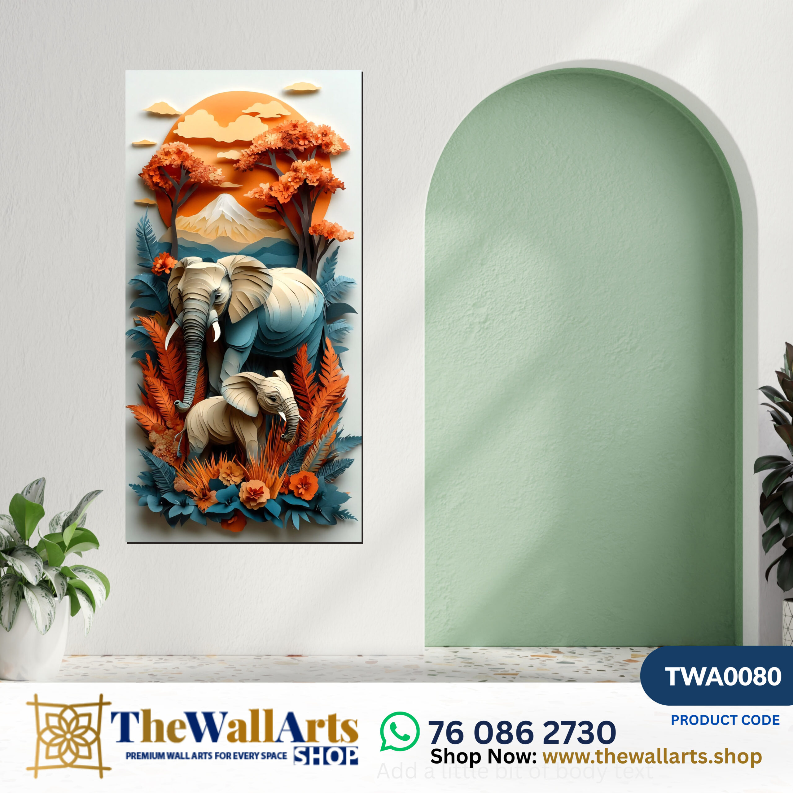 1 Panel Wall Art (TWA0080)