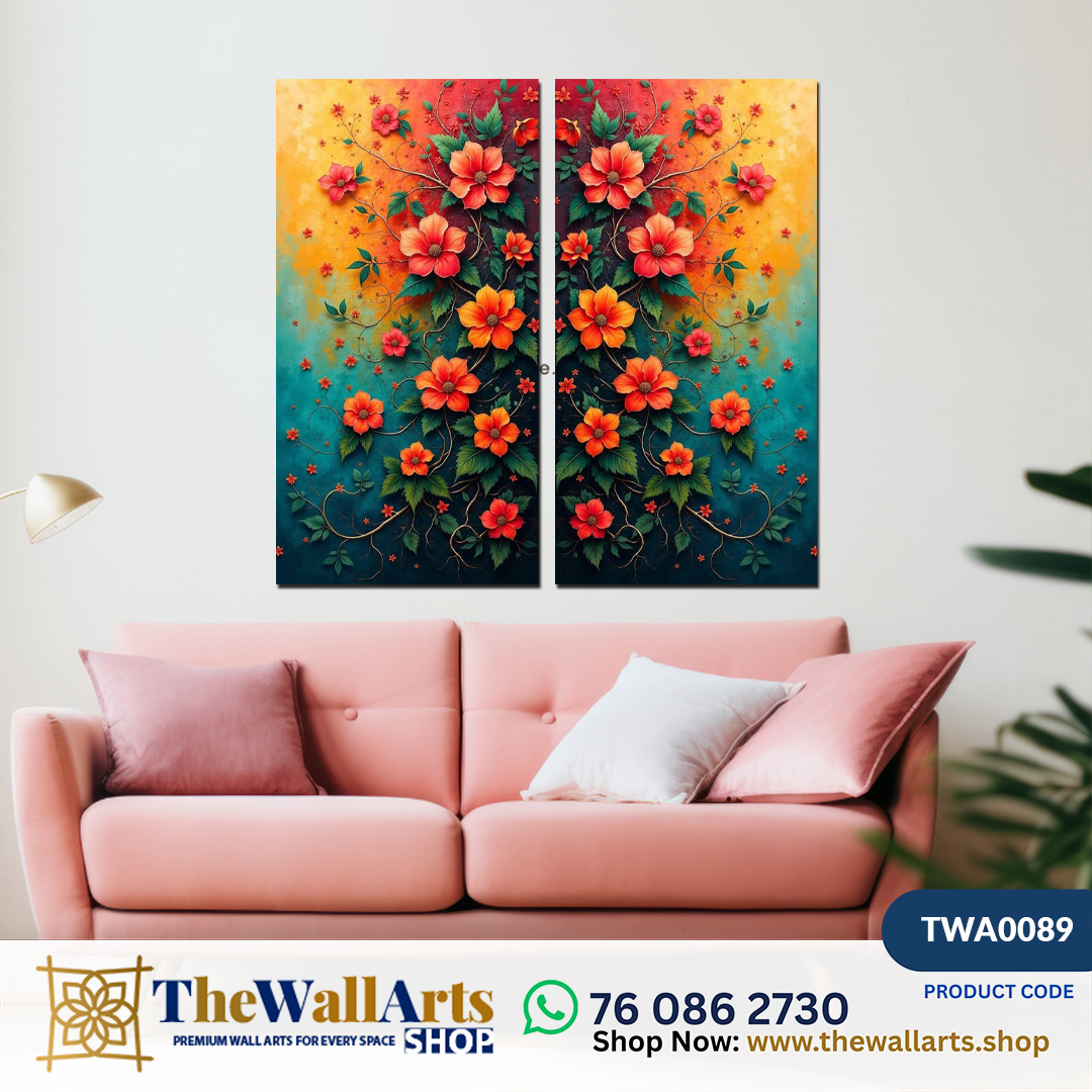 2 Panels Wall Art (TWA0089)