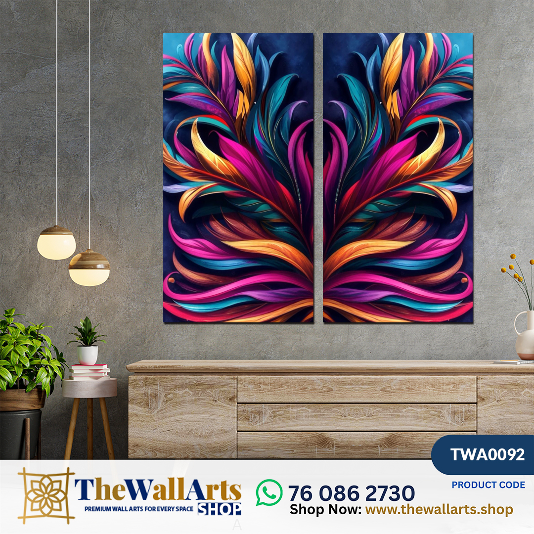 2 Panels Wall Art (TWA0092)