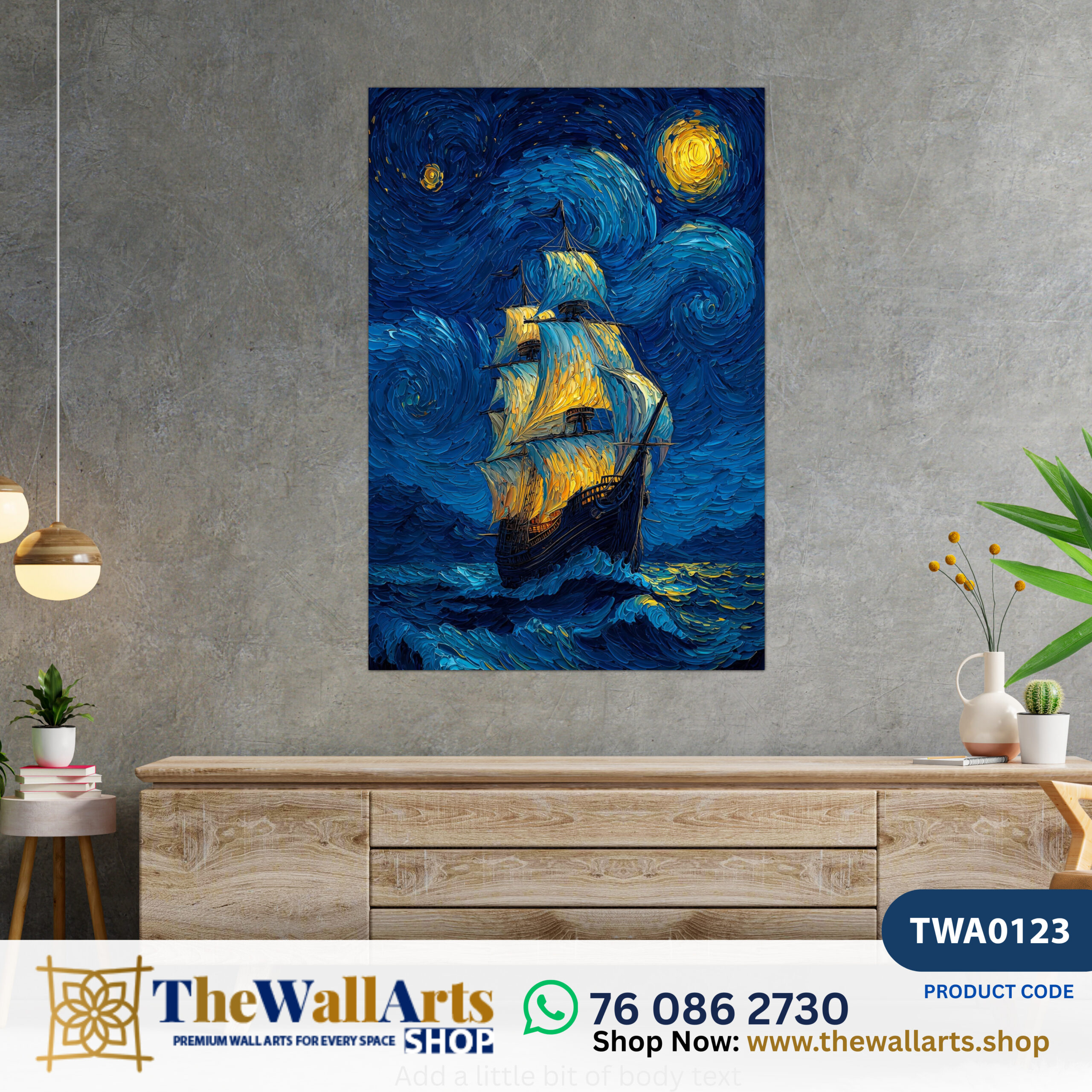 1 Panel Wall Art (TWA0123)