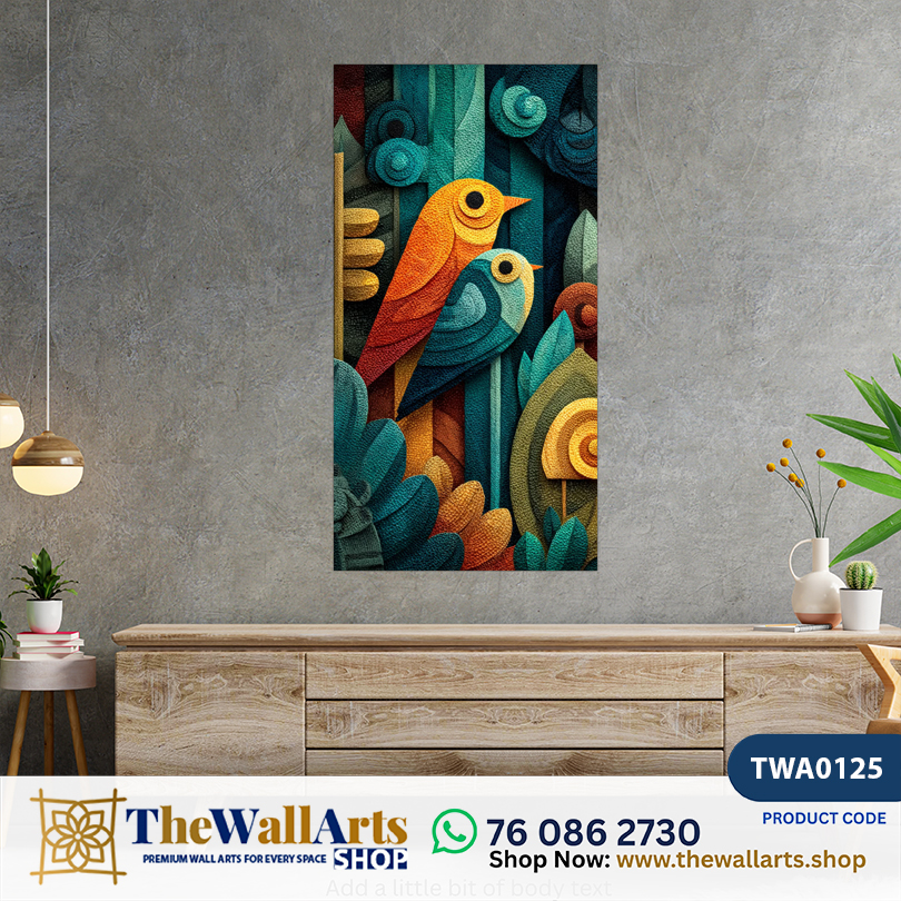 1 Panel Wall Art (TWA125) 12 x 24